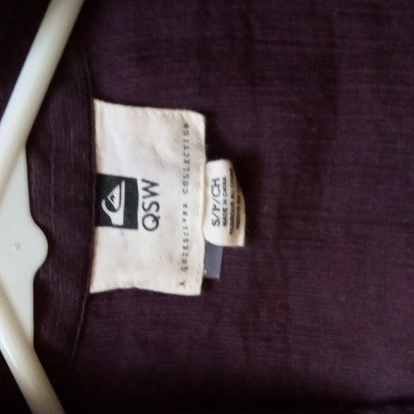 QSW Quicksilver button down blouse - Picture 4 of 6